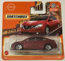 Matchbox 2016 Nissan Sentra Rot - Kombiversand