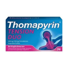 THOMAPYRIN TENSION DUO 400mg/100 mg Filmtabletten 36 ST PZN 19383570