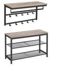 Wandgarderobe Wandregal