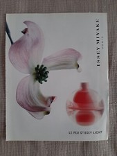 Werbepapier Parfum. Parfum Ad Issey Miyake Le Feu Light von 2000