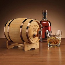 Raffinerie Holz Whiskyfass Dekanter Bier Wein Trink Zapfanlage gebraucht