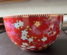 Große Pip Studio Porzellan Flower Rot  Schüssel  Schale Wie Neu 18cm