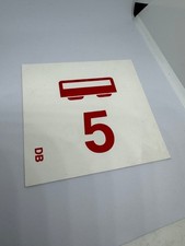 Bahn Wagonschild Schild