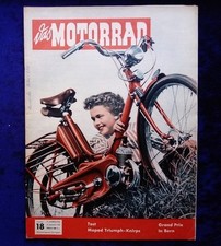 Das Motorrad 18/1953,  Triumph
