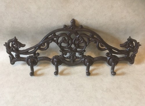 Wandhaken garderobe gusseisen - garderobe,