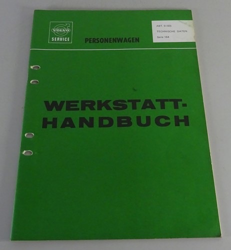 Werkstatthandbuch volvo 164 - werkstatthandbuch,