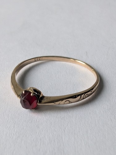Antik goldring 333 - goldring, 8k