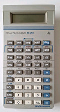 Texas Instruments TI-57 II - programmierbarer Taschrenrechner - vintage - 1984