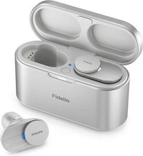 Philips Fidelio T1 kabellos In-Ear-Kopfhörer mit Mikrofon Bluetooth Weiß NEU
