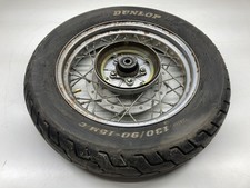 Hinterradfelge mit Reifen für