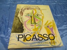 Pablo  Picasso  ,  Zeichnungen ,  Text - Bildband ,  Erste deutsche Auflage 1989