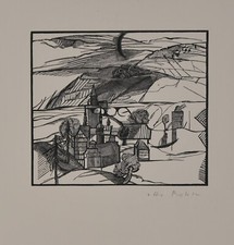 Otto Rohse/ Holzschnitt /
