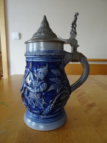 Alter bierkrug bembel mit - alter,