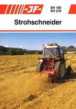 JF Strohschneider SH 160 / SH 210, orig. Prospekt 1986
