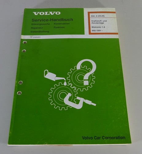 Werkstatthandbuch volvo 960 - werkstatthandbuch,