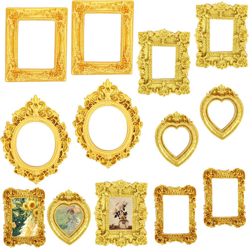 Mini vintage bilderrahmen set - vintage,