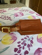 Mcm kofferanhänger cognac - kofferanhänger,