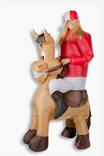 Cowboy kostüm aufblasbares - cowboy-kostüm,