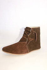 Mittelalterschuhe SpäMi Damen Herren Mittelalter LARP Wildleder Gr. 38-47