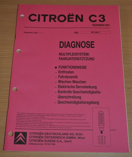 Werkstatthandbuch citroen - citroen, c3