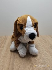 IKEA Hund ? Beagle Gosig Valp braun weiß,  glattes Fell, ca 32 cm