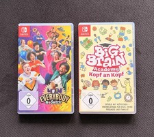 Everybody 1 2 Switch Und Big Brain Academy Switch BUNDLE TOPZUSTAND OVP
