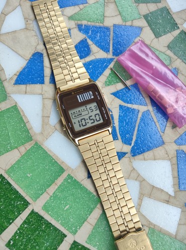 Vintage lcd digitaluhr - lcd, sanyo