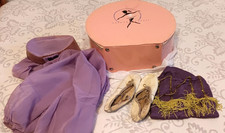 Vtg Ballerina Pink  Dance Case