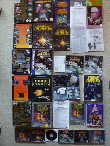 Retro spiel lucasarts xwing - pc,