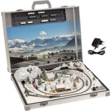 Noch 88318 Modellbahnkoffer “St. Anton” (mit Märklin mini-club-Gleisen) Z + Neu