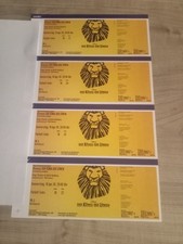 Verk.4 Musical-Tickets für„König der Löwen“Hamburg 16.04.26 20Uhr