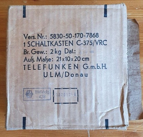 Schaltkasten 375 vrc - schaltkasten, 375/vrc