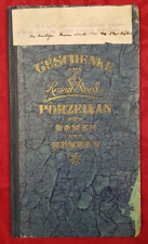 Katalog Werbung, Geschenke aus Rosenthal Porzellan für Damen und Herren, ca.1910