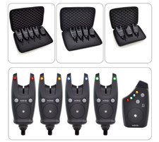 Funk Bissanzeiger-Komplettset HIRISI elektrischer Bissanzeiger Karpfenangeln Set