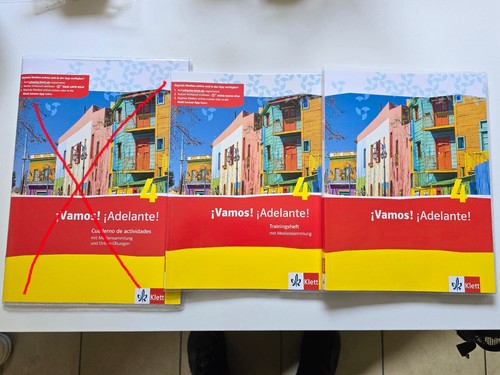 Zwei spanisch schulbücher - zwei,