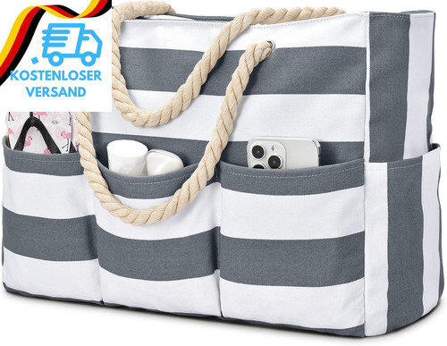 Strandtasche xxl familie mit - xxl,