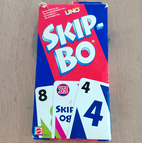 Mattel skip kartenspiel - mattel, skip-bo