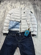 Vintage Blauer USA Daunenjacke