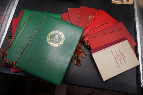 Ddr urkunden konvolut - urkunden,