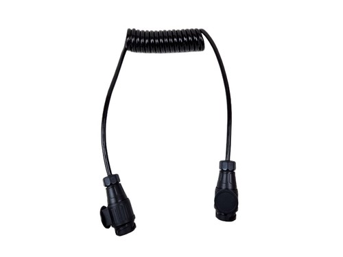 Spiralkabel pol stecker - x,