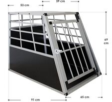 Huskys Hundetransportbox Alu