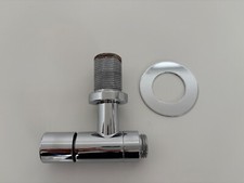 VOLA Wandanschlußbogen für Brauseschlauch mit 1/2" Halbzoll-Anschluß Chrom