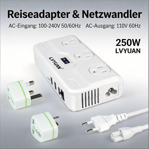 250w spannungswandler - 250w,