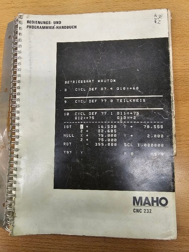 Heidenhain maho 232 - heidenhain,