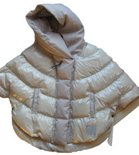 Sportalm Weste Gr.38 Beige Daunen extravaganter Look NEU!!!