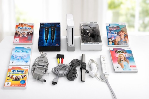 Nintendo wii konsole - konsole, weiß