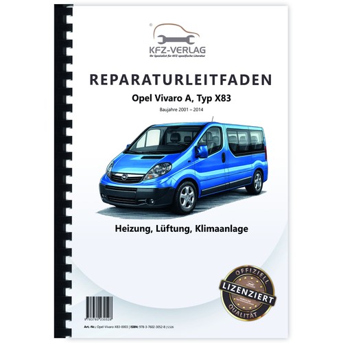 Opel vivaro typ x83 - opel,