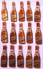 15 BIER-Pins : Flasche MILLER