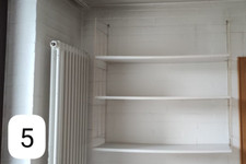 WHB String Regal Weiß Vintage Skandinavisches Design 60er 70er Jahre Regal 5