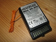 Empfänger Multiplex MPX Mini DS - IPD   - 35 Mhz  A  Band Graupner uni Steckleis